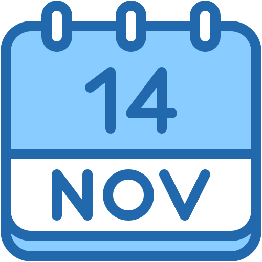 14 de noviembre icono gratis