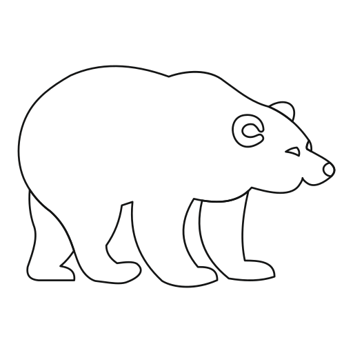 Line Generic outline icon