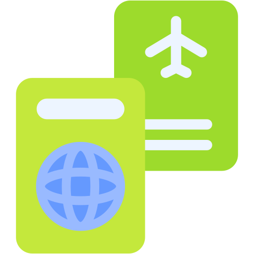 pasaporte icono gratis