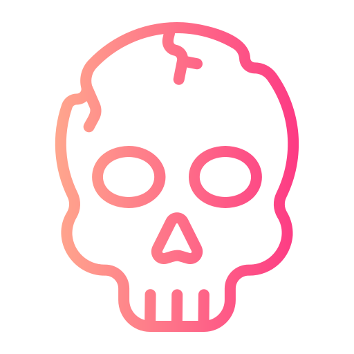 cráneo icono gratis