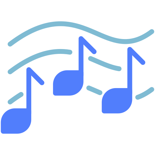 Musical note free icon