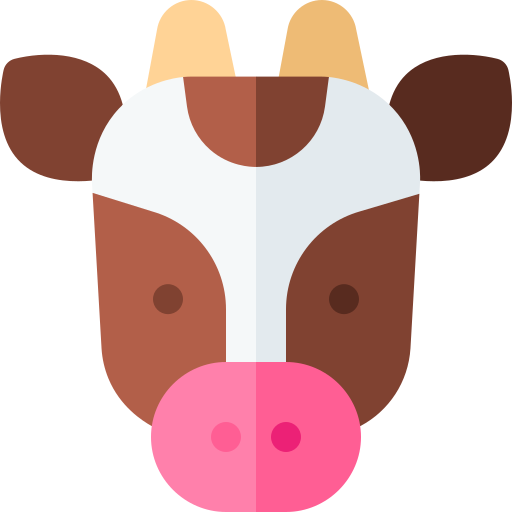 vaca icono gratis