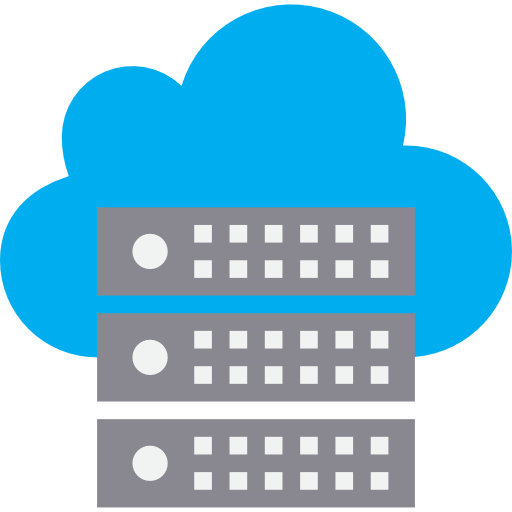 Cloud network free icon