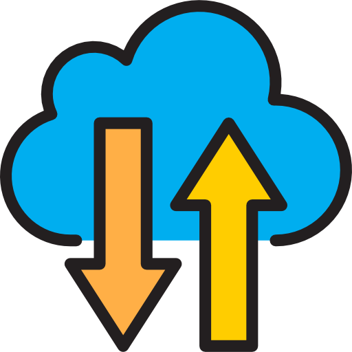 up-and-down-arrows-srip-lineal-color-icon