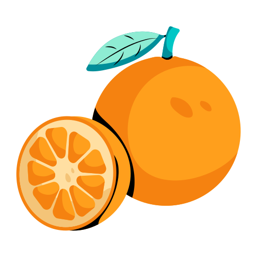 naranja icono gratis