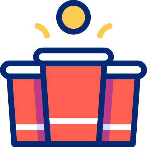 pong de la cerveza icono gratis
