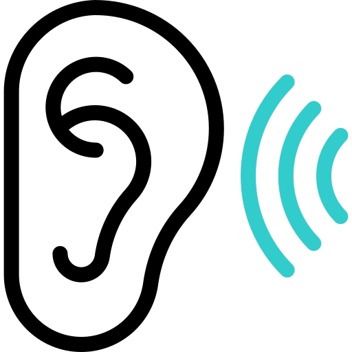 escuchando icono gratis