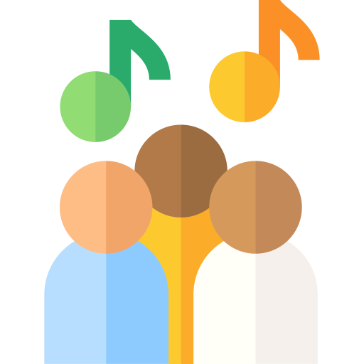 chorale Icône gratuit chorale Icône gratuit