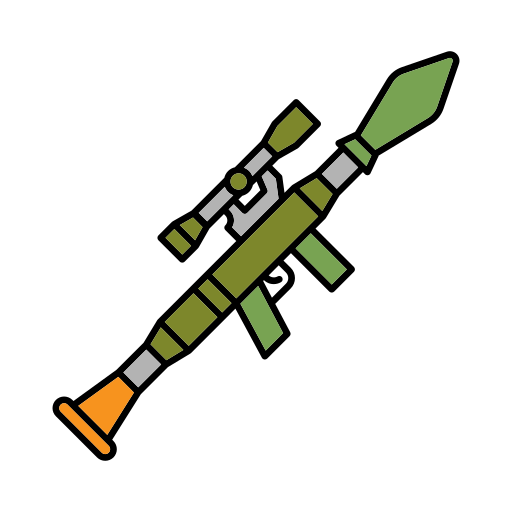 Rocket launcher Generic color lineal-color icon