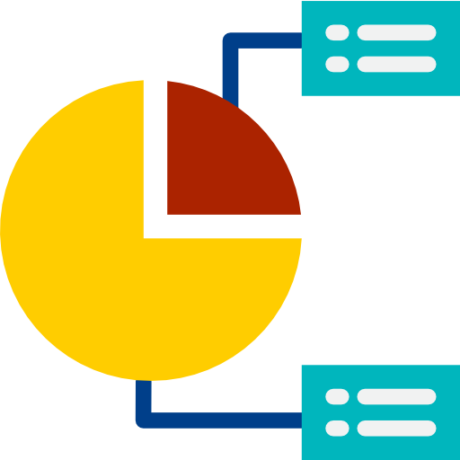 gráfico circular icono gratis