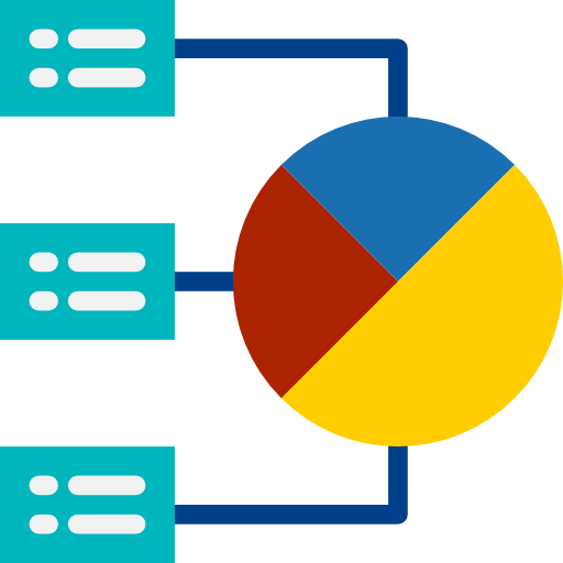 gráfico circular icono gratis