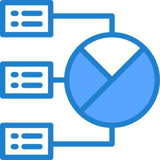 gráfico circular icono gratis