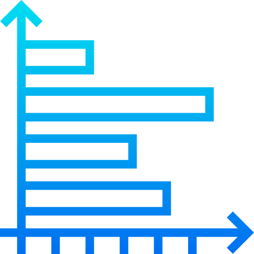 gráfico de barras icono gratis