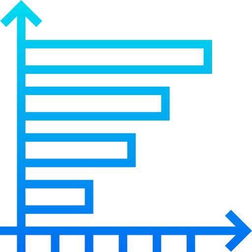 gráfico de barras icono gratis