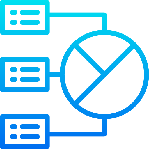 gráfico circular icono gratis