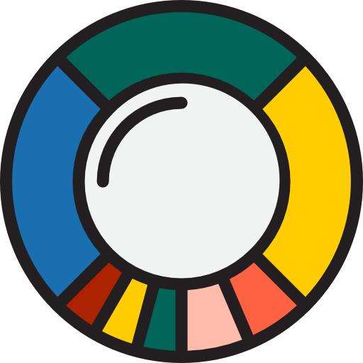 gráfico circular icono gratis