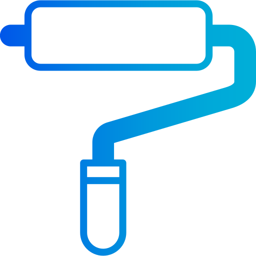 rodillo icono gratis