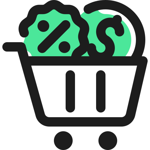 쇼핑 무료 아이콘