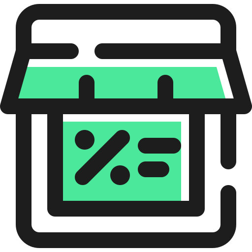 가게 무료 아이콘