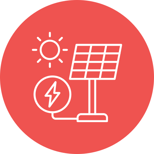 panel solar icono gratis