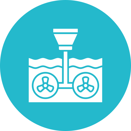 energía oceánica icono gratis