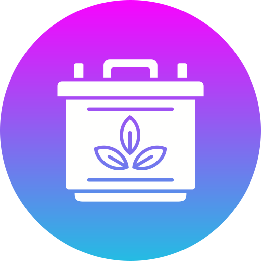 batería ecológica icono gratis