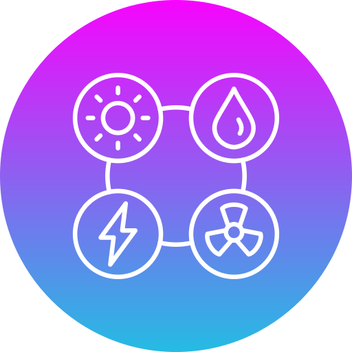 fuentes de energia icono gratis