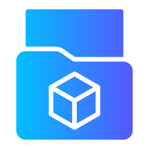 Folder Generic gradient fill icon