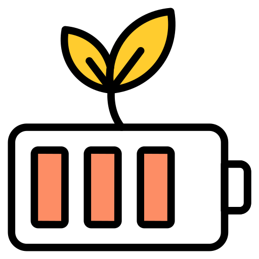 Öko-batterie kostenlos Icon Öko-batterie kostenlos Icon
