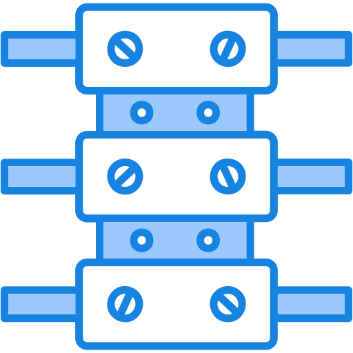 bloque de terminales icono gratis