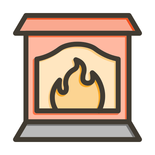 chimenea icono gratis