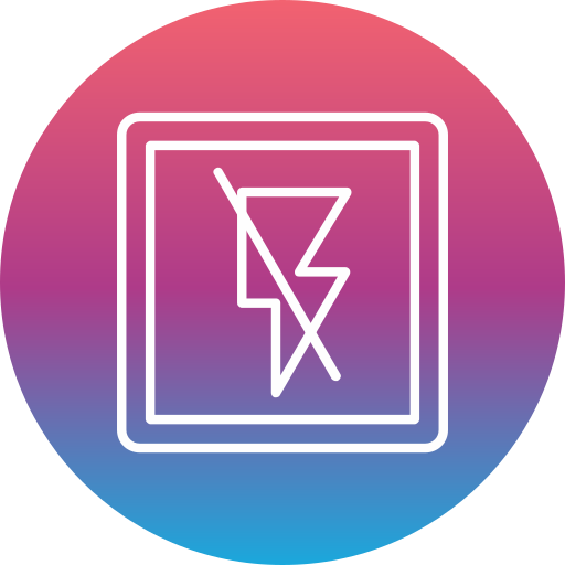 No flash free icon No flash free icon