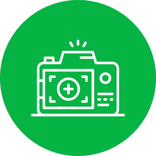 Photo camera free icon