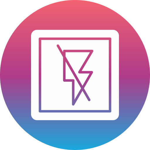 No flash free icon No flash free icon