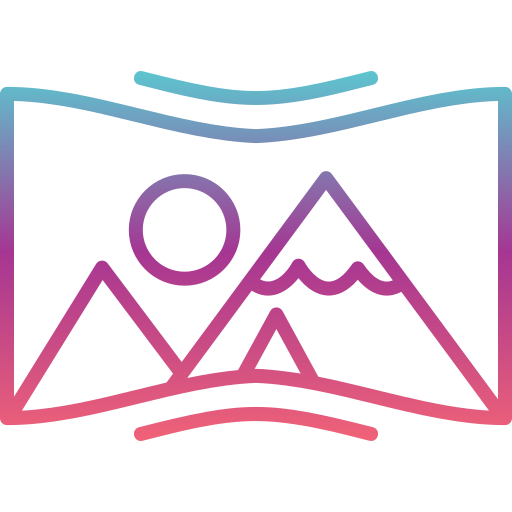 edición de fotografías icono gratis