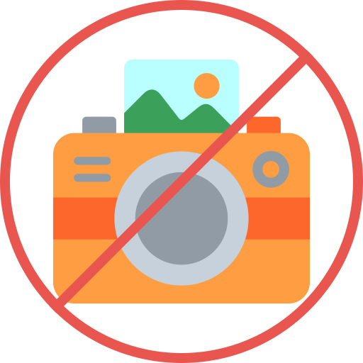 pas de photo Icône gratuit pas de photo Icône gratuit