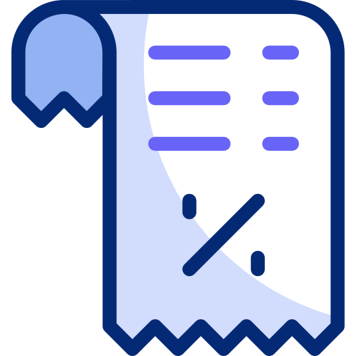 factura icono gratis