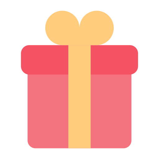 caja de regalo icono gratis