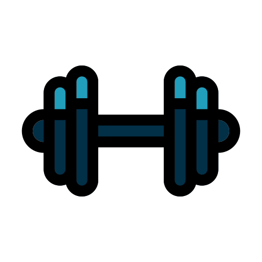 Dumbell Generic color lineal-color icon