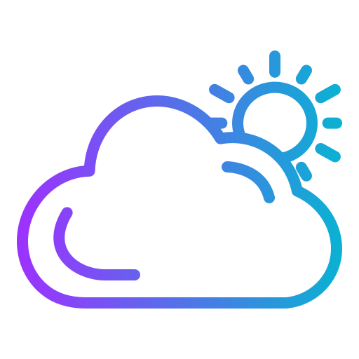 Sun cloud - Free weather icons