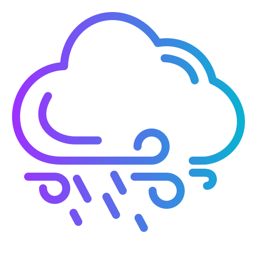 Rain Generic gradient outline icon