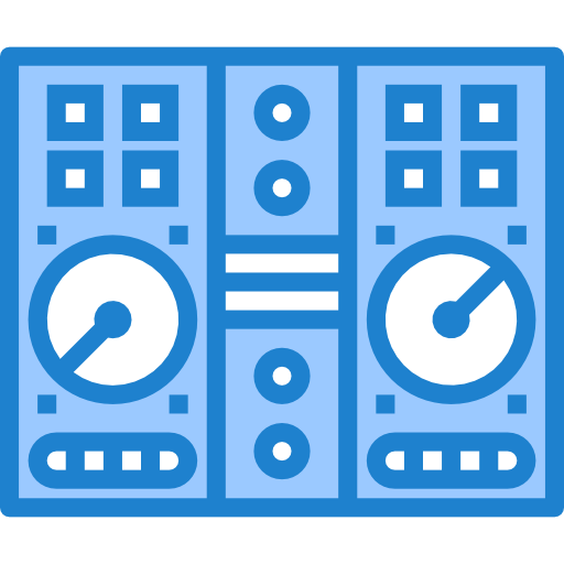 table de mixage dj Icône gratuit