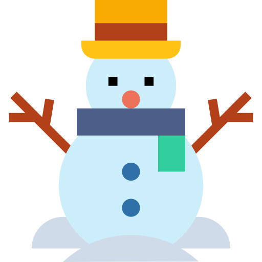 Snowman PongsakornRed Flat icon