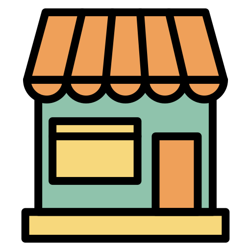 Grocery store Generic color lineal-color icon