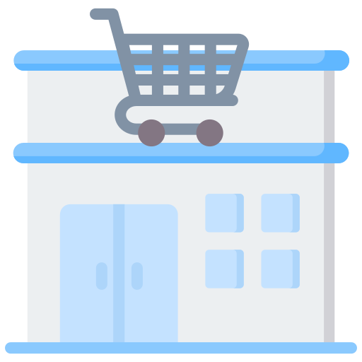 centro comercial icono gratis