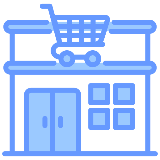 Shopping center Generic color lineal-color icon