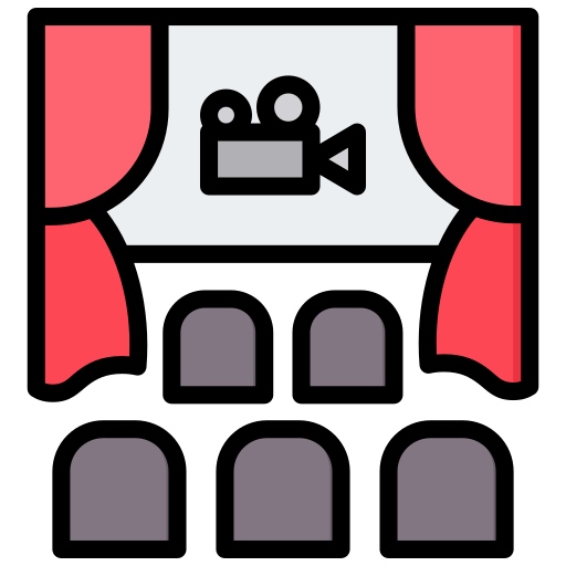 cinéma Icône gratuit cinéma Icône gratuit
