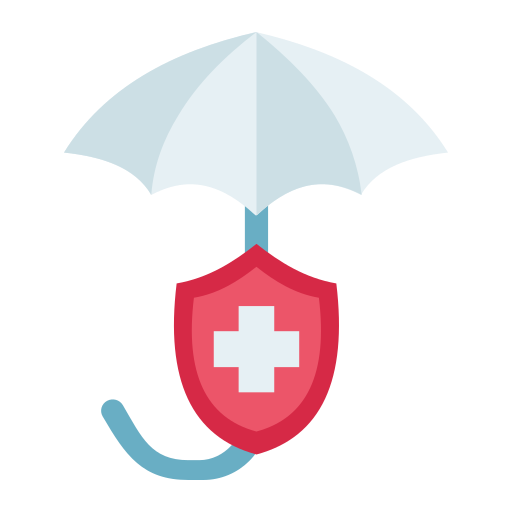 seguro de salud icono gratis