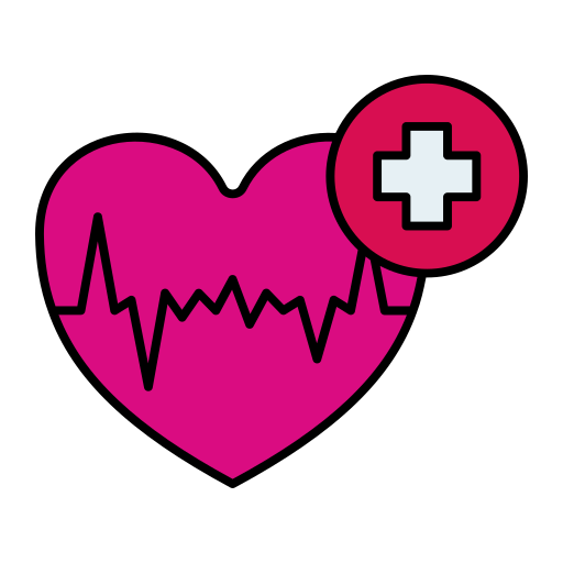 latido del corazón icono gratis