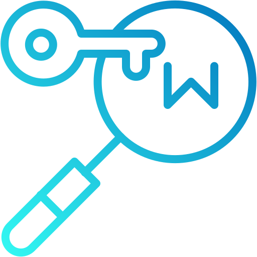 Keyword search free icon